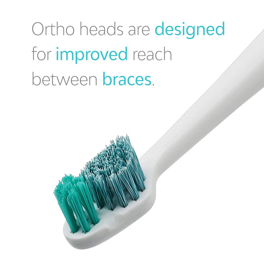 Toothbrush Ortho Heads (2 Pack)