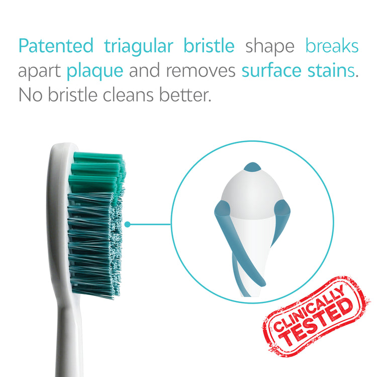 Extended Reach Whitening Toothbrush Heads (2 Pack)