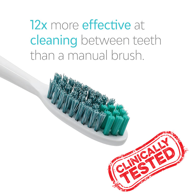 Extended Reach Whitening Toothbrush Heads (2 Pack)