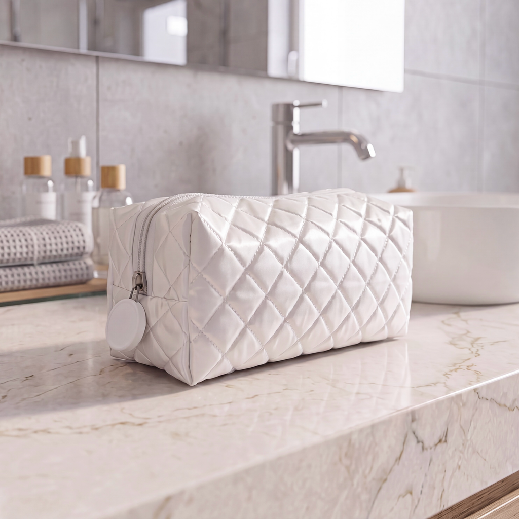 Toiletry Bag - White